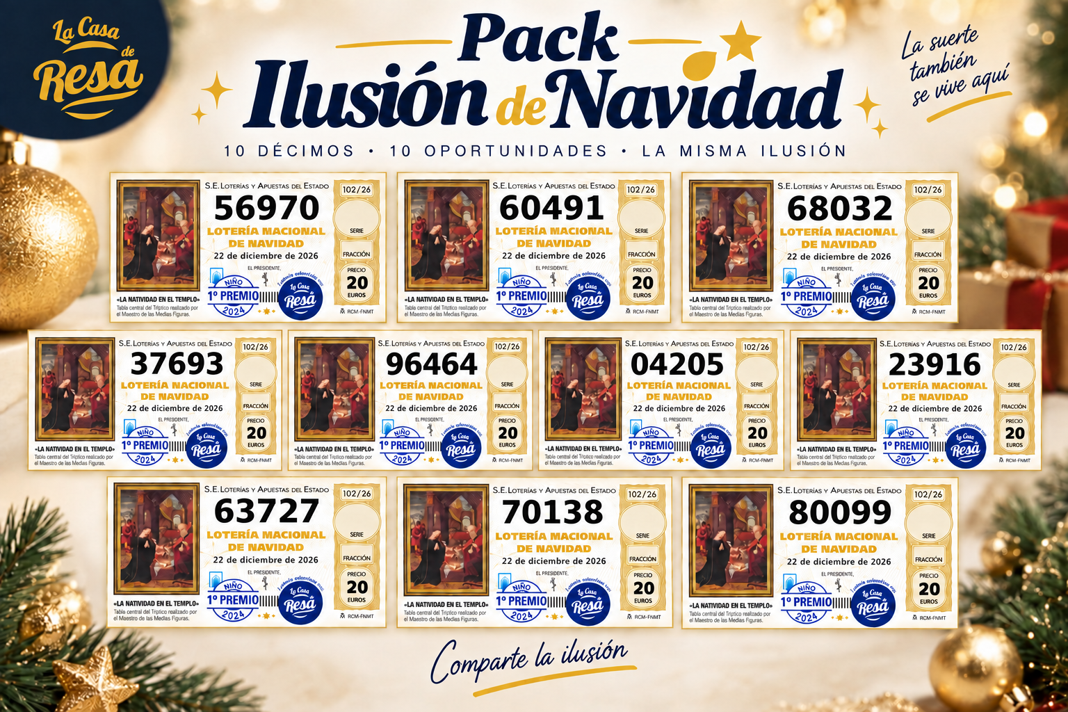 PACK ILUSIÓN DE NAVIDAD